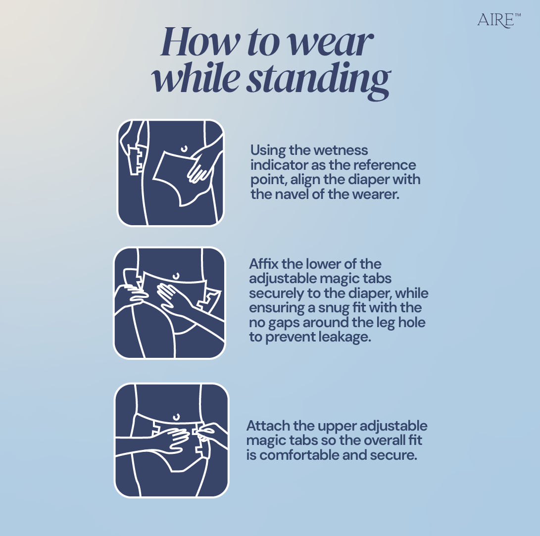 {CARTON DEAL} Aire® Ultra Tape Diapers - Size S/M (12x12pcs)