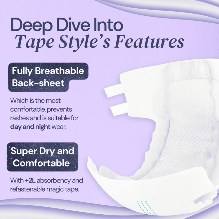 Ultra Protection - Tape Style Diapers