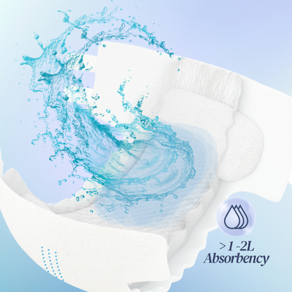 Aire® Ultra Tape Diapers - Size S/M