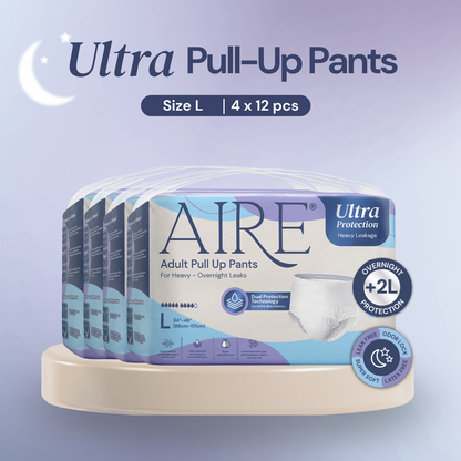 Aire® Ultra Pull Up Pants - Size L