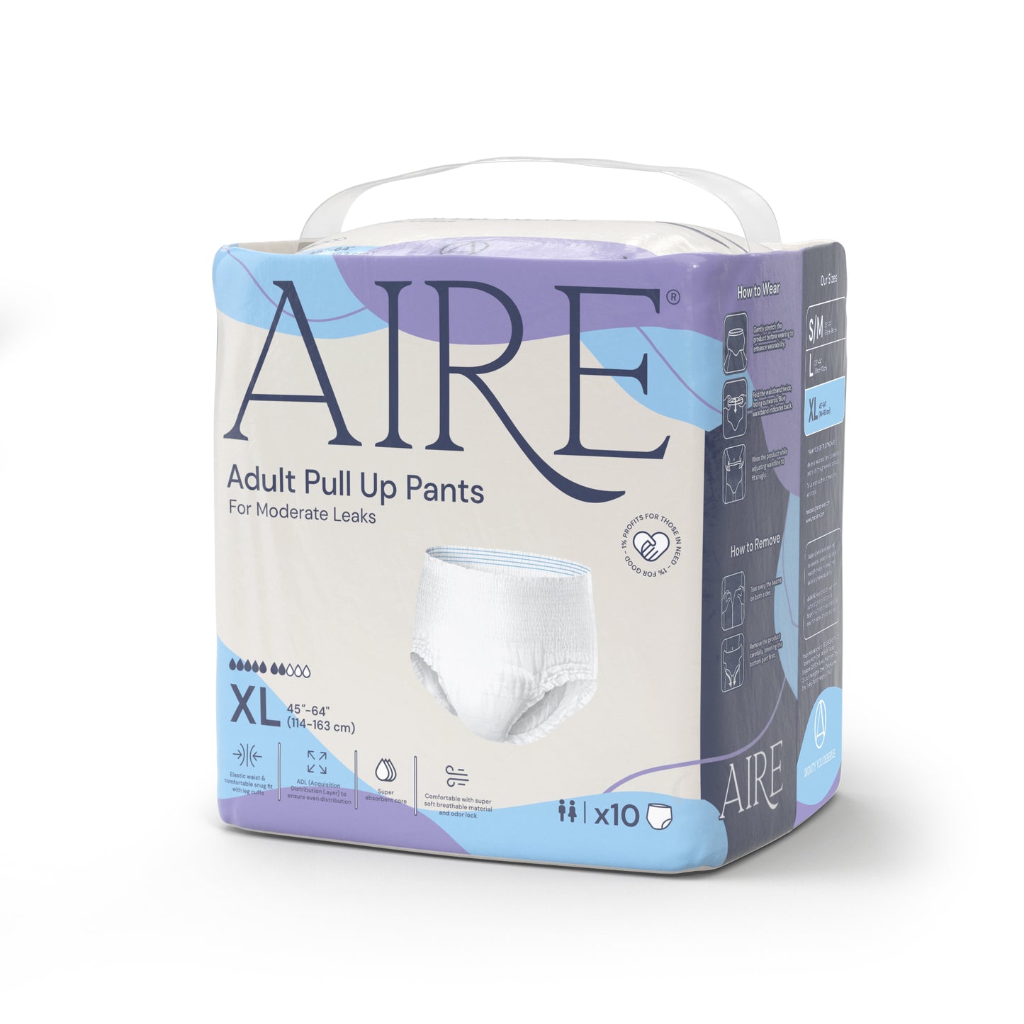 Aire Adult Pull Up Pants XL