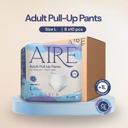 Aire® Adult Pull-Up Pants Size L