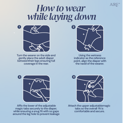 Aire® Ultra Tape Diapers - Size S/M