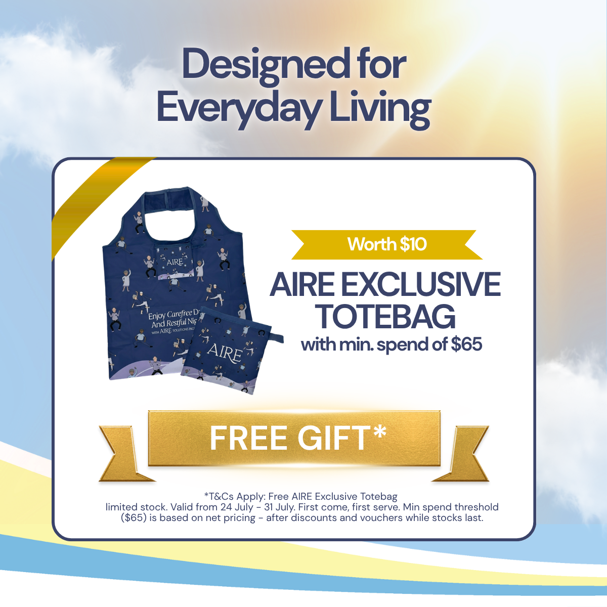 {Exclusive} Aire Totebag