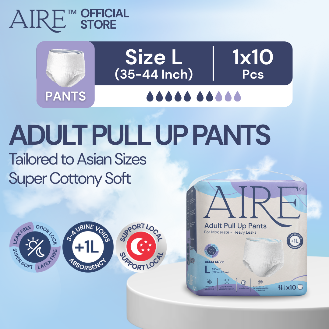 Aire® Adult Pull-Up Pants Size L