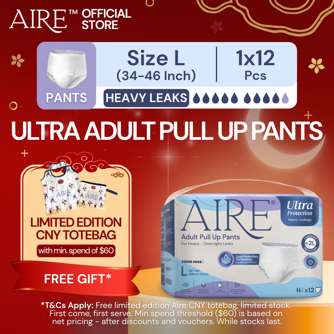 Aire® Ultra Pull Up Pants - Size L
