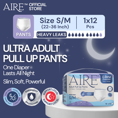 Aire® Ultra Pull Up Pants - Size S/M