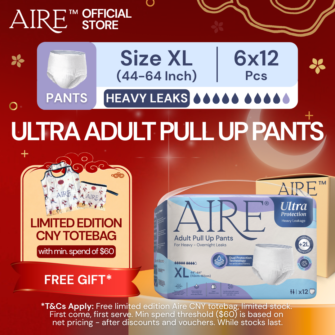 {Carton Deal} Aire® Ultra Pull Up Pants - Size XL (6x12 pcs)